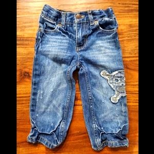 Amy Coe Baby Boy Skull Jeans